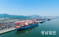 활력 찾는 광양항…컨테이너 물동량 빠른 회복세