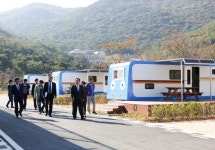 김준성 영광군수, 영광 국민여가캠핑장 현지 방문