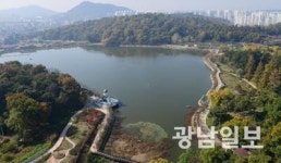 광주 풍암·운천호수, 빛으로 물든다