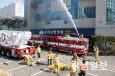 광주 광산소방, 요양병원 현장적응훈련 실시