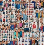 평범한 이웃들 불러내 화폭서 삶 위로