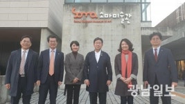박양우 장관, 올림픽공원 소마미술관 ‘안녕 푸’ 전시 관람 후 관계자 격려