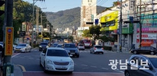 순천시 용당동 아파트 난립 교통난 심각