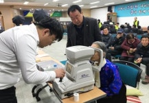 전남농협, 무안군 청계면에 행복버스 지원