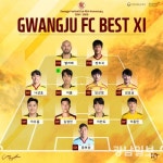광주FC 여름 ‘역대 베스트11’ 최다득표