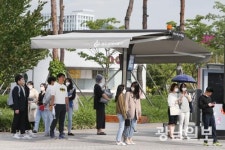 동구, 무더위 대비 스마트 그늘막 ‘첫 선’