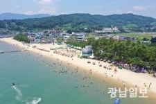 보성 율포솔밭해수욕장, ‘안심 해수욕장 예약제’ 시행