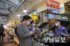 광주도시철도공사, 추석맞이 장보기 행사 펼쳐