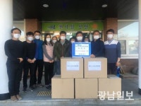 진우케미칼 박헌주 대표 , 하의면에 마스크 1만매 기증