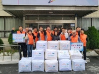 동건운수㈜ 한우리봉사대 덕암동행정복지센터에 겨울이불 20채 전달