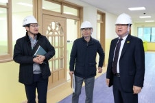 최교진 교육감 바른유치원 공사 현장 점검