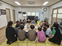 대한노인회 영동군지회, 9988 행복지키미 수요자 간담회 개최