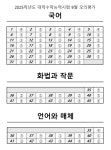 2024 고3 9월 모의고사 정답지 공개