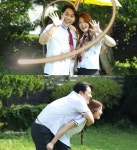 13일 결혼 김해준♥김승혜, 식전 영상 공개... 해준 업고 겨우 튀어