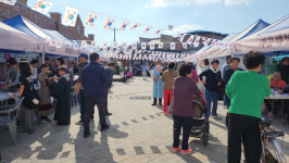 강경고을 만세축제 갱갱이에서 손들어~ 성황