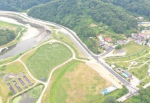 옥천군, 보오 자연재해위험개선지구 정비사업 준공