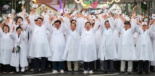 [광복 80주년] 대전 중앙로에 울려 퍼진 대한독립만세