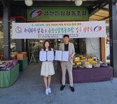 ㈜삼온-금산인삼협동조합, K-인삼 스낵 개발 나선다