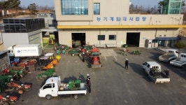 진천군, 농기계 임대사업 마무리