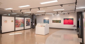 도서관에서 만나는 한국화…충남대 플라이업 단체전 개최