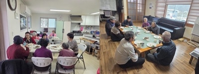 단양 영춘면, 경로당 밥 한 끼 지역 공동체 회복 모델로 주목