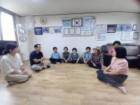 금산군 금성면, 건강한 여름나기 경로당 순회 방문