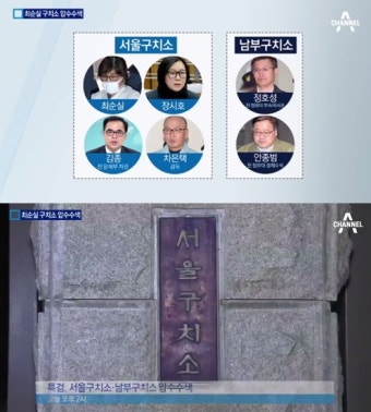 서울구치소 압수수색, 누리꾼들 
