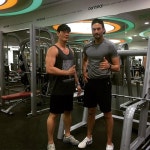  태양의 후예 데이비드 맥기니스, 강남 헬스장서 목격...운동에 열중 훈훈 