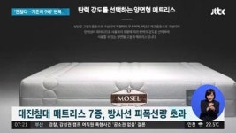 대진침대, 제품 7종 발암물질 라돈 검출...리콜해서 끝날 일? 뻔뻔하다 