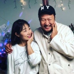  정형석, 미모의 아내와 생일파티 중 찰칵..꿀 떨어지네 