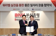  BNK부산은행-부산지방고용노동청, ‘워라밸’ 실천 협약 