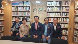  성장현 구청장 해다올 작은도서관 통해 책 읽는 용산2가동 마을 되길 