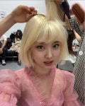 트와이스 나연, 금빛 단발로 싹둑?…뭘 해도 찰떡