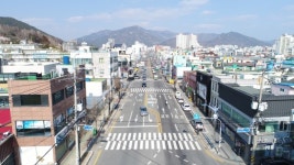 경남 사천시, 삼천포 중앙로 주차공간 확보공사 완료