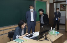 구례교육지원청교육장및 구례군수, 관내 중?고등학교 격려방문