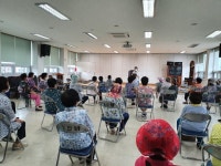 전남 영암군 서호면 노인일자리사업 재개 안전교육 실시