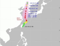 태풍위치, 제8호 바비 예상 경로는?…