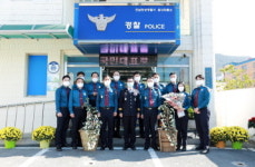 김재규 전남지방경찰청장, 장성경찰서 치안 현장 방문