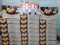 광주 광산구 첨단1동 익명의 기부자, 올해도 과일 상자 전해