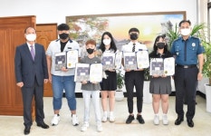 경주경찰서, 모범 청소년 선발 포상
