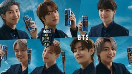 롯데칠성 클라우드, 방탄소년단 모델 신규광고 공개