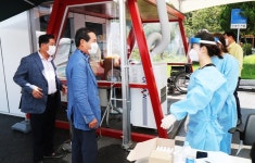 상주시의회, 코로나19 대응 보건소 의료진 찾아