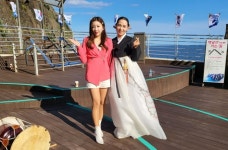 울릉도아리랑 전승자 황효숙씨 독도의 날 아리랑 공연 가져