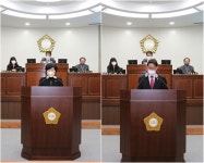 칠곡군의회,  한향숙 김세균 의원 5분 자유발언