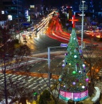 대전 대덕구 중리네거리서 ‘희망의 트리’ 점등식 가져