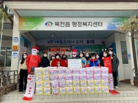 충남 천안시 목천읍, 한파 녹이는 네 명의 기부천사…아이스크림 케이크 40개 후원