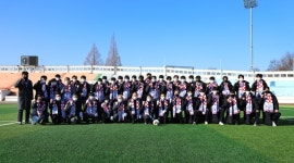 한남대 종합운동장 축구장 잔디교체 준공식