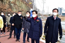 경남 진주시, 금산 갈전천~충무공동 영천강 잇는 ‘물초울교’  준공