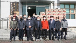 울진군 북면 노인분회 위문품 전달