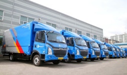 타타대우상용차 더 쎈, CJ대한통운 택배트럭 낙점